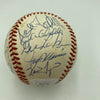 1991 Minnesota Twins World Series Champs Team Signed Baseball JSA COA