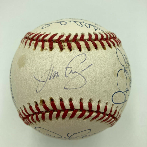 1995 Philadelphia Phillies Team Signed Official National League Baseball