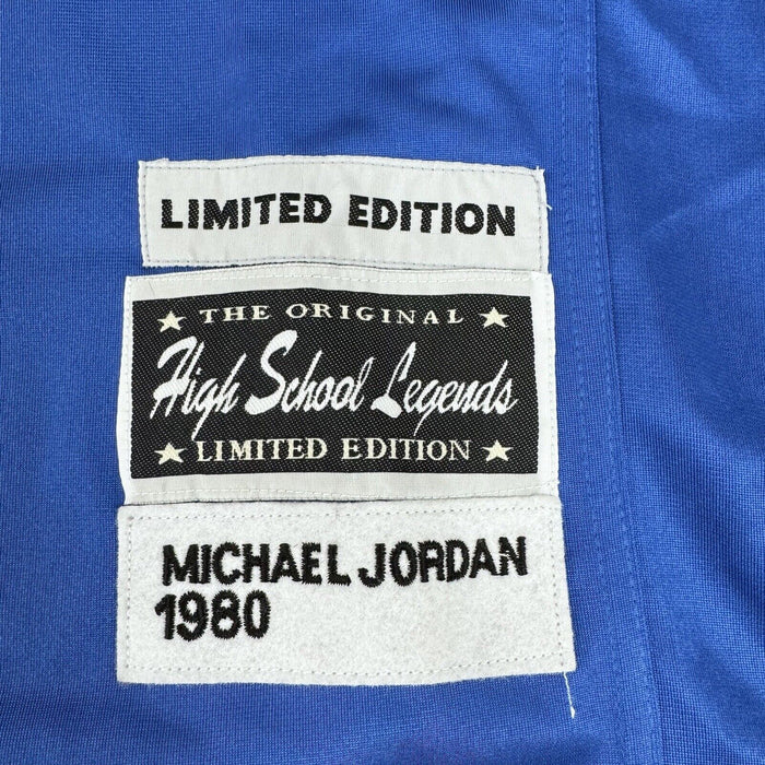 Michael Jordan Signed 1980 McDonald's All-American High School Jersey UDA COA