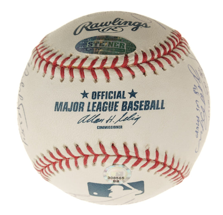 Derek Jeter New York Yankees World Series MVP's Signed Baseball 11 Sigs Steiner