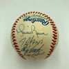 1999 Yankees Team Signed World Series Baseball Derek Jeter Mariano Rivera JSA