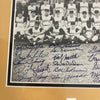 1960 Pittsburgh Pirates World Series Champs Team Signed 8x10 Framed Photo JSA