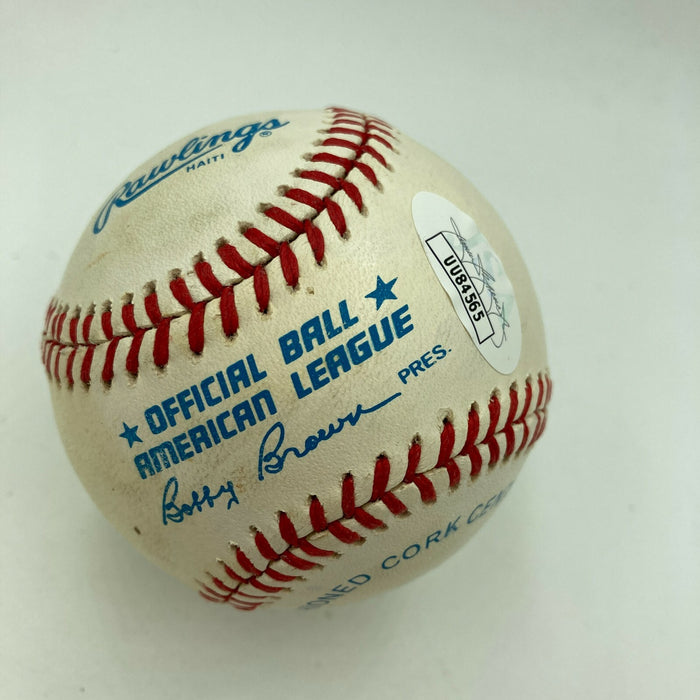 Brooks Robinson Signed Official American League Baseball With JSA COA
