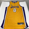 Kobe Bryant Signed 2001 Finals Los Angeles Lakers Pro Cut Jersey Beckett & PSA