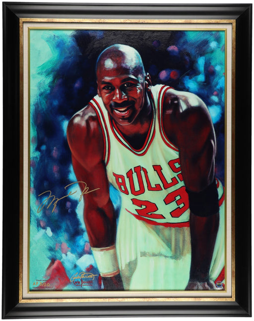 Michael Jordan Signed "Court Jester" Artist Proof Lithograph 3/10 UDA & Beckett