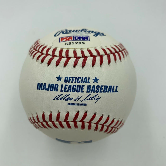 Danny Salazar Cleveland Indians Signed Official Major League Baseball PSA DNA