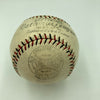 1929 Chicago Cubs Murderer’s Row Signed Baseball Hack Wilson Rogers Hornsby JSA