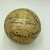 Babe Ruth Roger Maris Hank Aaron Mickey Mantle HR Kings Signed Baseball PSA DNA