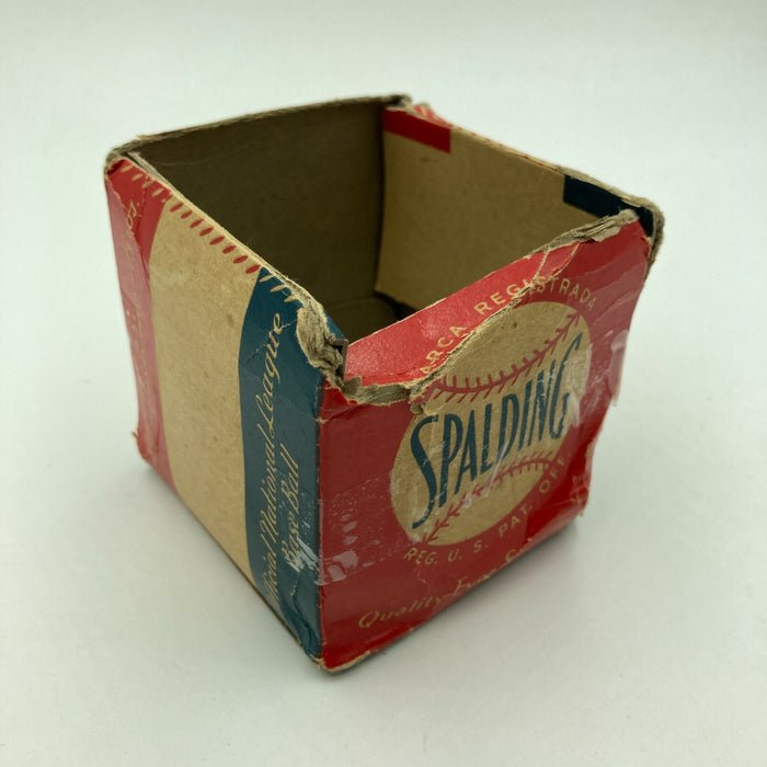 Beautiful Willie Mays Signed 1940's National League Frick Baseball With JSA COA