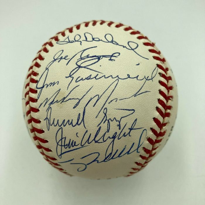 1995 Philadelphia Phillies Team Signed Official National League Baseball
