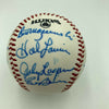 Hall Of Fame Multi Signed Cracker Jack Old Timers Game Baseball Beckett COA