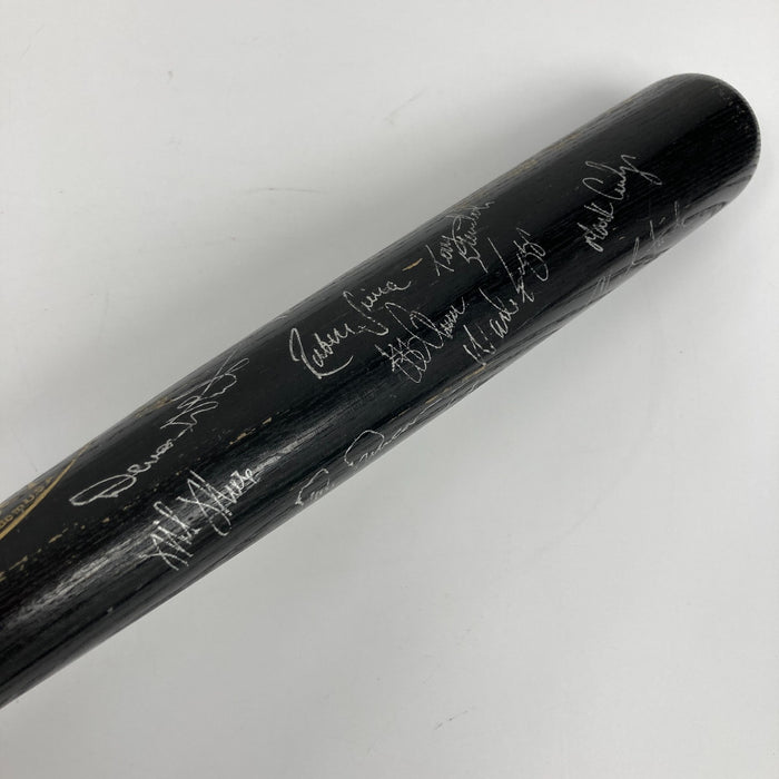 Jose Canseco 1989 All Star Game Team Signed Game Issued Bat 17 Sigs JSA