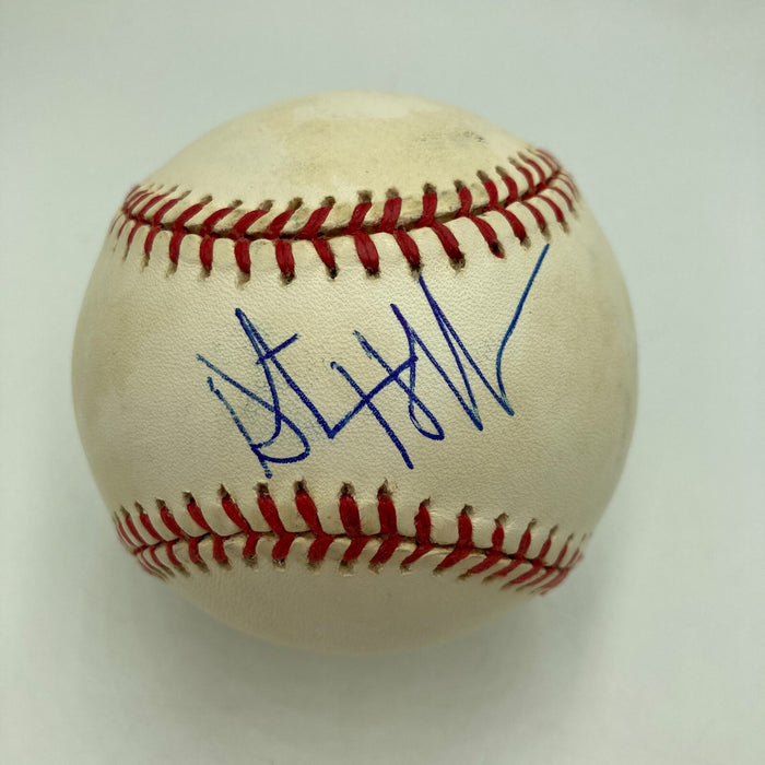 Dustin Hoffman Signed Official National League Baseball PSA DNA COA