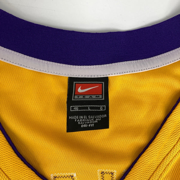 Kobe Bryant Signed 2001 Finals Los Angeles Lakers Pro Cut Jersey Beckett & PSA