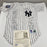 1998 New York Yankees Team Signed World Series Jersey Derek Jeter JSA COA