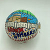 Whitey Ford Signed Charles Fazzino Hand Painted Pop Art Baseball Steiner COA