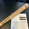 Mickey Mantle Ted Williams Willie Mays Hank Aaron HOF Multi Signed Bat JSA COA