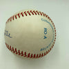 Beautiful Mickey Mantle Signed American League Baseball PSA DNA Graded MINT 9