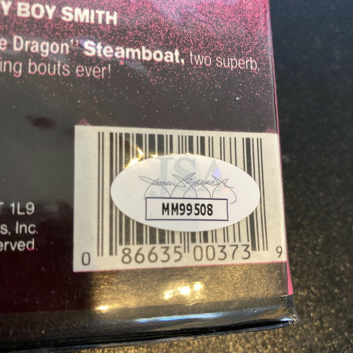 Jim The Anvil Neidhart Signed Vintage WF Wrestling VHS Movie JSA COA