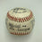 Joe DiMaggio Hank Greenberg Ernie Banks Hall Of Fame Multi Signed Baseball JSA