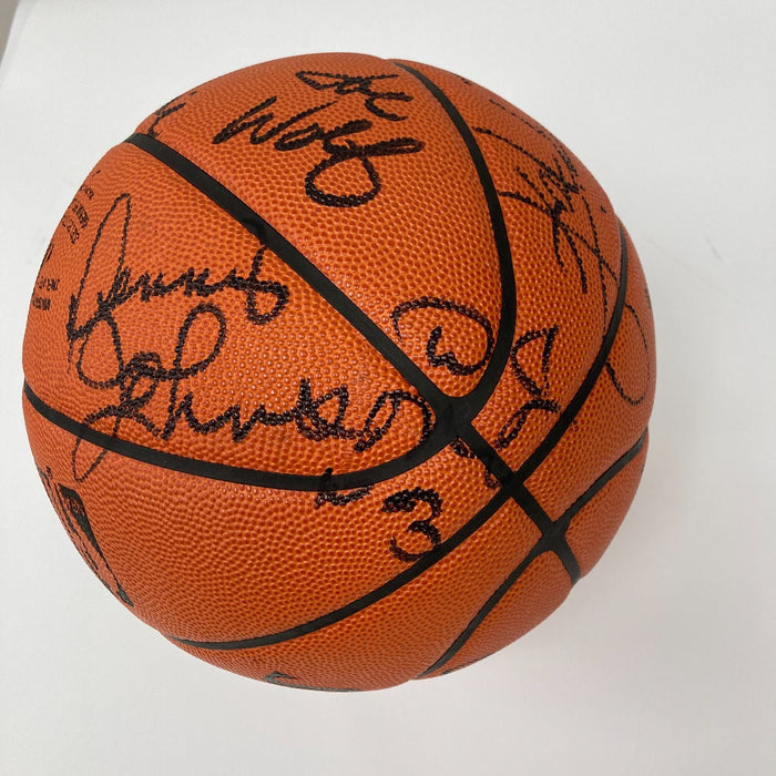 1992-93 Boston Celtics Team Signed Official NBA Game Basketball