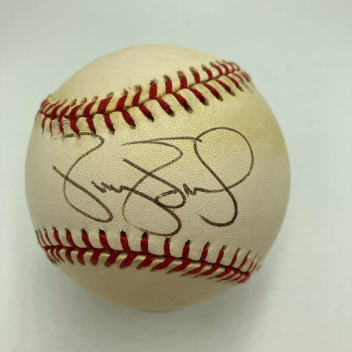 Darryl Strawberry Signed Official American League Baseball