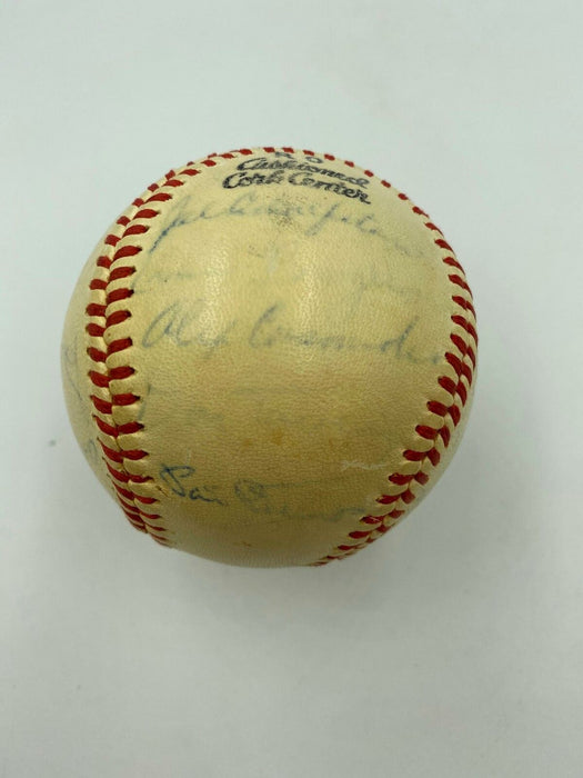 Willie Mccovey Pre Rookie 1957 Dallas Eagles Team Signed Minor League Baseball