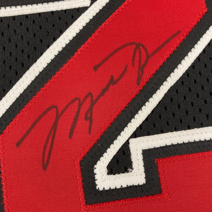Michael Jordan Signed Chicago Bulls Nike Pro Cut Jersey JSA COA & UDA Upper Deck