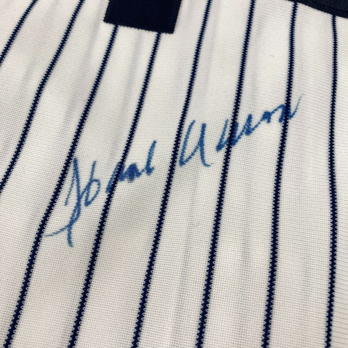 Hank Aaron Signed Atlanta Braves Jersey With JSA COA