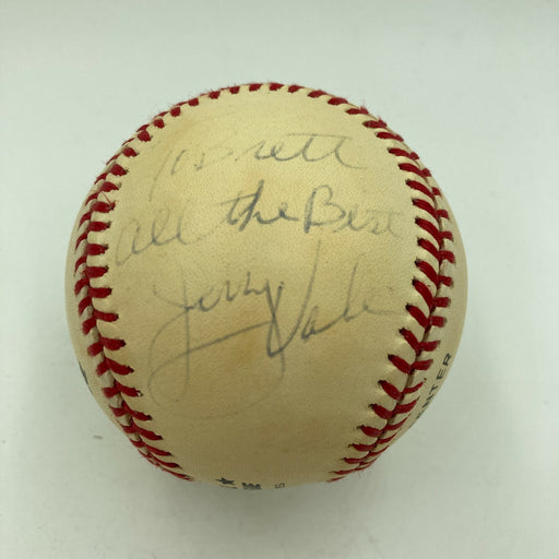 Jerry Vale Signed Autographed Baseball With JSA COA Movie Star
