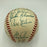 Jackie Robinson 1954 Brooklyn Dodgers Team Signed Baseball PSA DNA