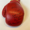 Boxing Legends Signed Glove Joe Frazier Shavers Holmes Norton Spinks JSA COA