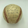 1950 Philadelphia A's Athletics Team Signed American League Baseball JSA COA