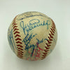 Willie Mays Joe Medwick Nellie Fox 1960's HOF Legend Multi Signed Baseball JSA