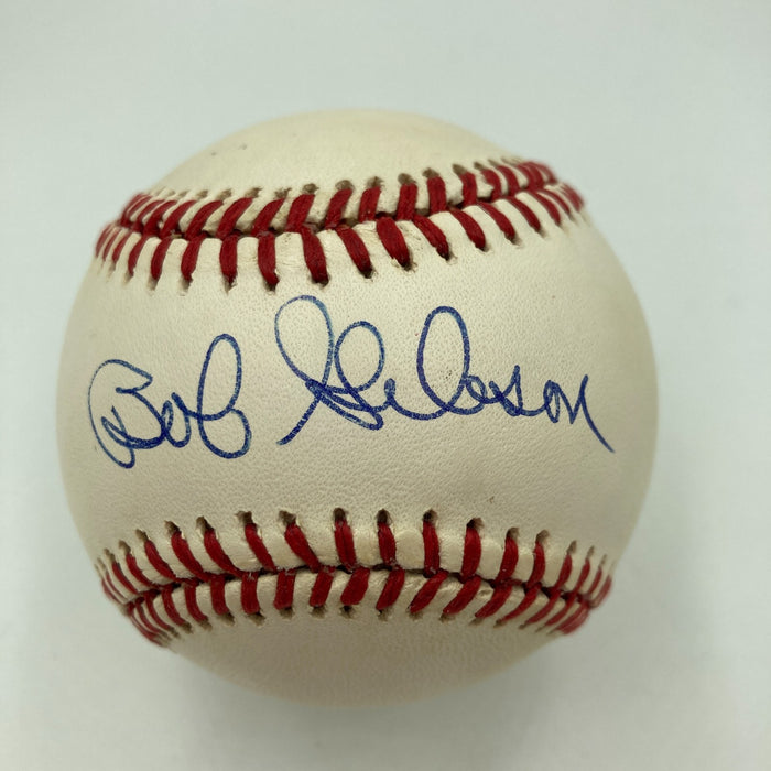 Bob Gibson Signed Official National League Baseball JSA COA