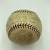 Wilbert Robinson & Rabbit Maranville 1930 Boston Braves Signed Baseball JSA COA