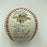 2002 Anaheim Angels World Series Champs Team Signed W.S. Baseball With JSA COA