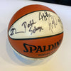 Julius Erving Oscar Robertson HOF Legends Signed Basketball 16 Sigs JSA