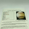 Beautiful Mark Koenig Single Signed Baseball 1927 NY Yankees JSA COA