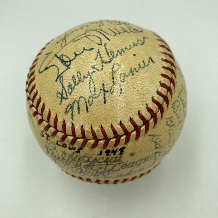 1949 St. Louis Cardinals Team Signed National League Baseball Stan Musial JSA
