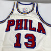 Wilt Chamberlain Signed Authentic 1961-62 Philadelphia Warriors Jersey JSA COA