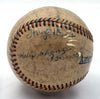 Extraordinary 1914 Philadelphia Athletics A's Team Signed Baseball Beckett COA