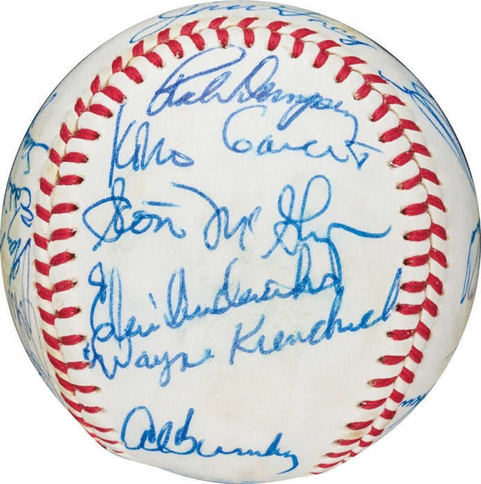 1979 Baltimore Orioles American League Champs Team Signed Baseball PSA DNA COA