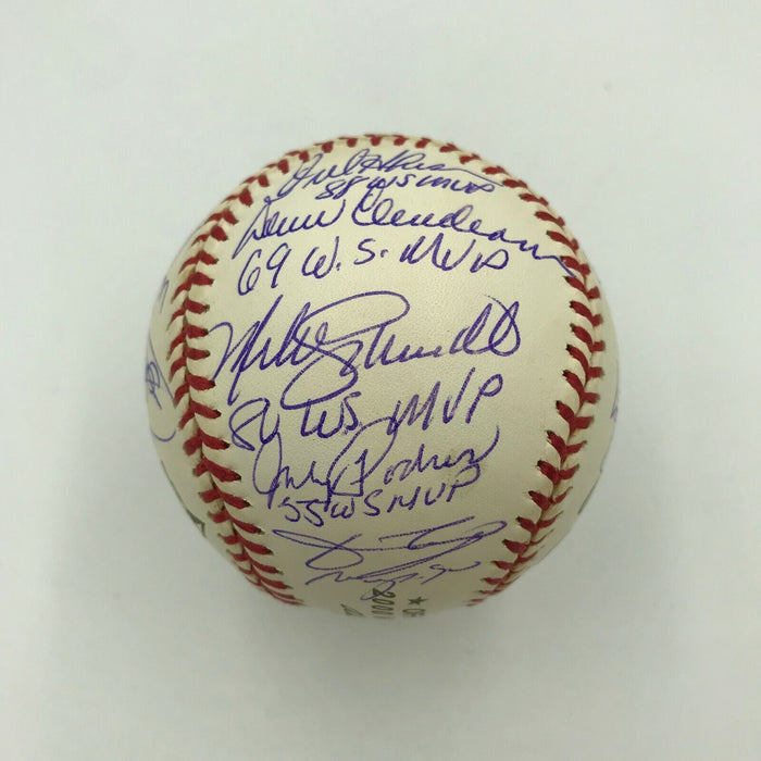RARE World Series MVP's Multi Signed Baseball 16 Sigs With Steiner COA