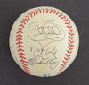 1996 New York Yankees World Series Champs Team Signed Baseball Derek Jeter BAS