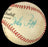 Wally Pipp Signed Baseball Replaced By Lou Gehrig With JSA COA Extremely Rare