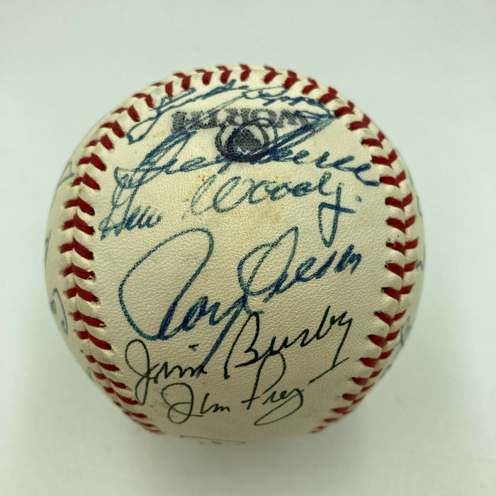 Brooks Robinson HOF Signed Cracker Jack Old Timers Game Baseball Beckett COA