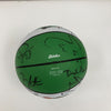2001-2002 Boston Celtics Team Signed Basketball Paul Pierce JSA COA