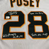 Buster Posey Photo Matched Signed 2017 Game Used San Francisco Giants Jersey