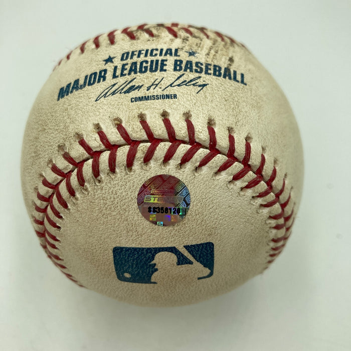 Historic Mariano Rivera 600th Save Signed Game Used Baseball Beckett & MLB Auth